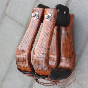 LoneStar Carved Stirrups