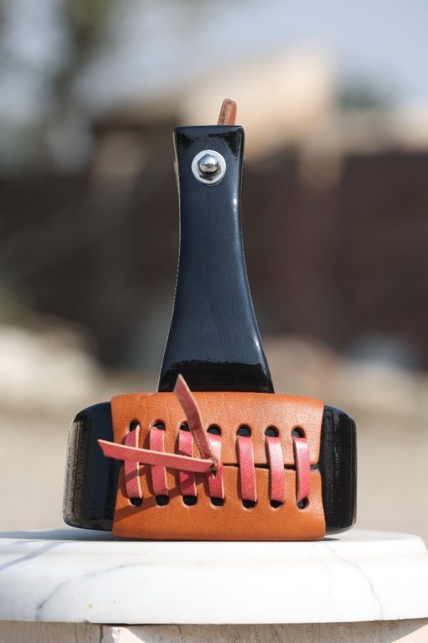 Handcrafted Black Oak Western Stirrup