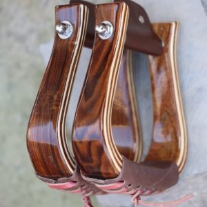 Rosewood Wooden Stirrup