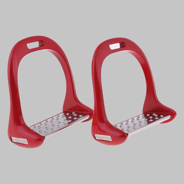 Elastic Safety Stirrups for Horse Riding