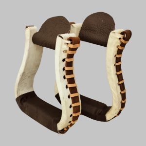 Leather Horse Riding Western Stirrups