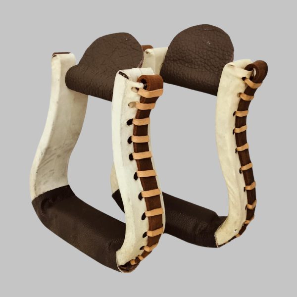 Leather Horse Riding Western Stirrups