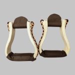 Leather Horse Riding Western Stirrups