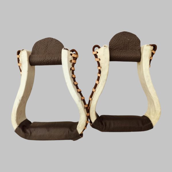 Leather Horse Riding Western Stirrups