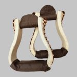 Leather Horse Riding Western Stirrups