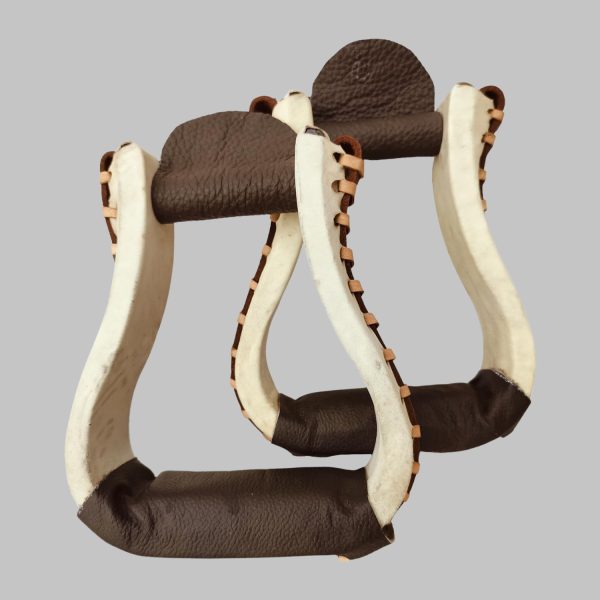 Leather Horse Riding Western Stirrups