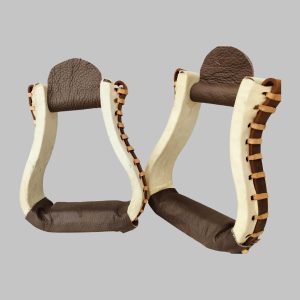 Leather Horse Riding Western Stirrups