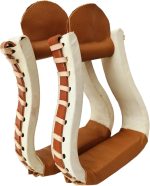 Leather Horse Riding Western Stirrups